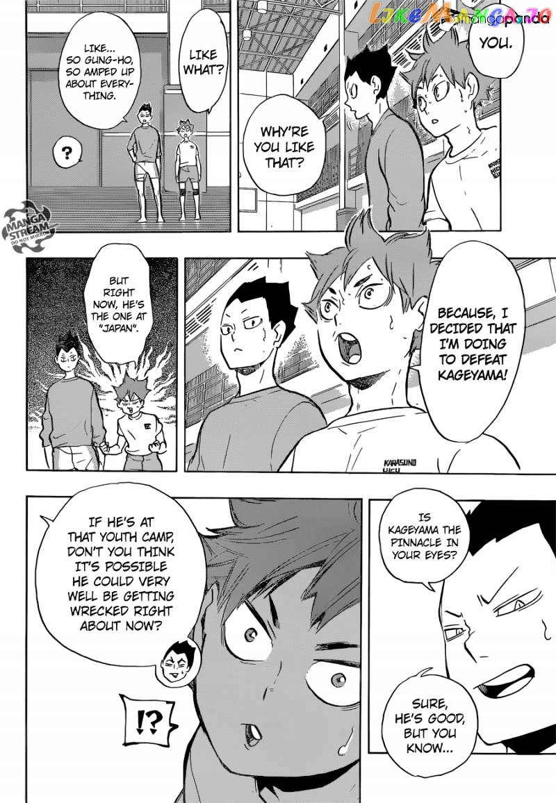 Haikyuu!!, Chapter 214 image 14
